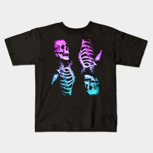 Decaying Skeletons Kids T-Shirt